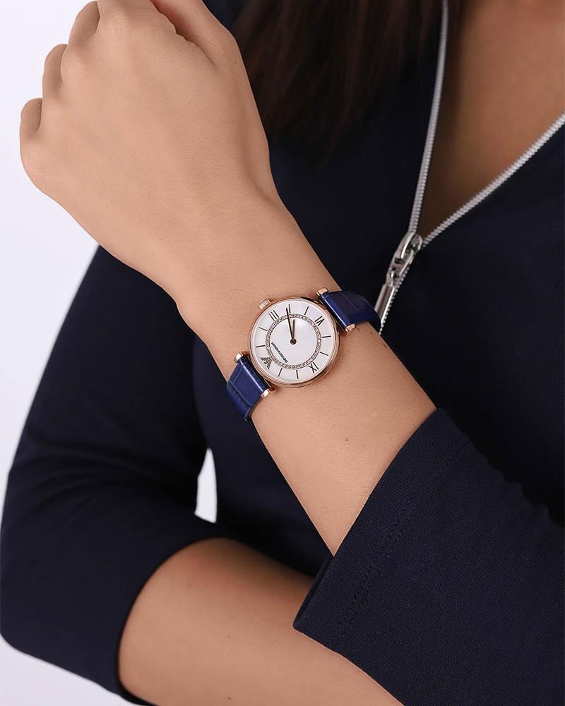 Набор часы  + серьги Emporio Armani