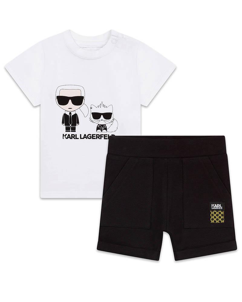 Футболка с шортами Karl Lagerfeld
